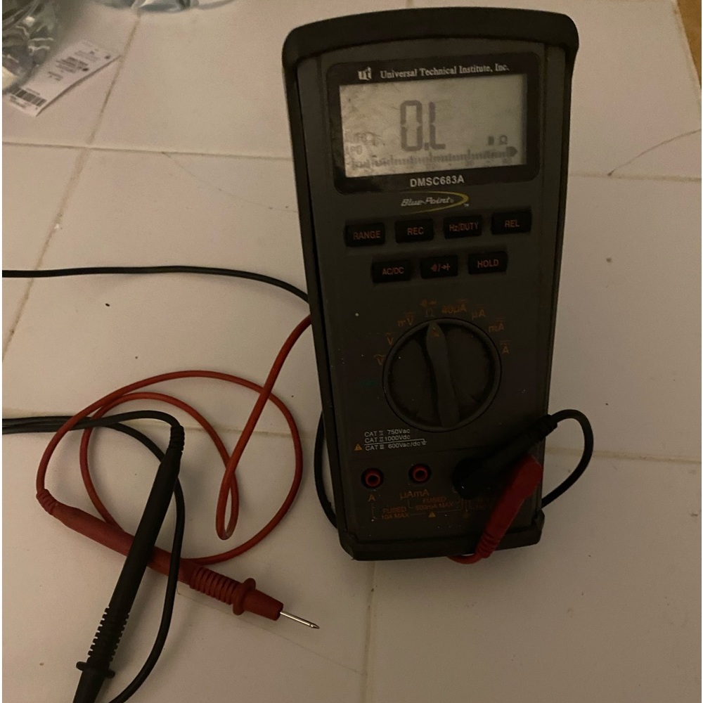 Snap on multimeter